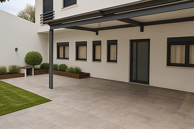 Renovated 2-bedroom apartment with 86m² terrace and garage, Casal de Cambra